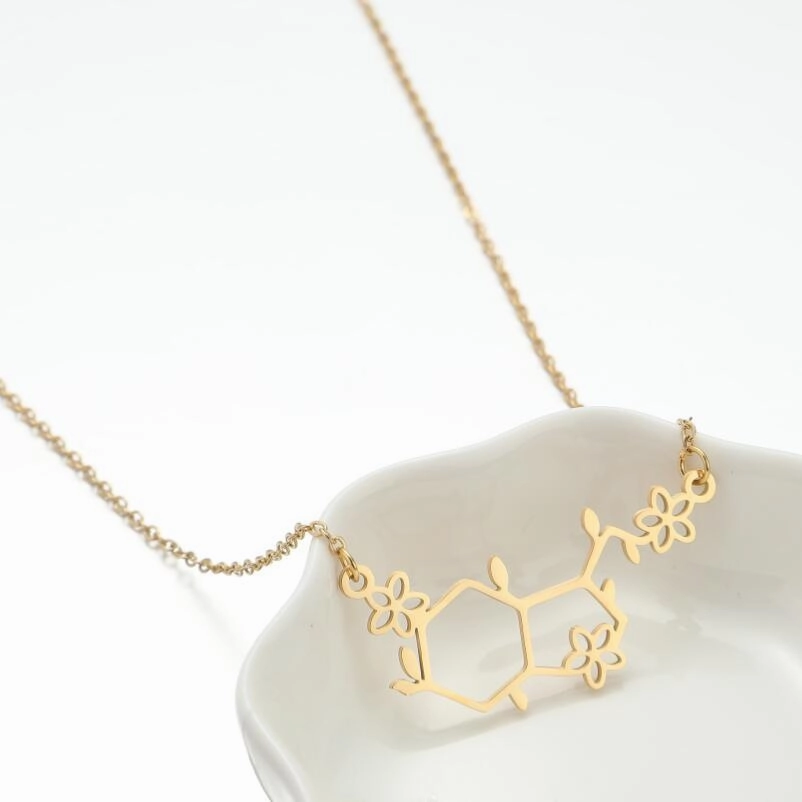 Wholesale Stainless Steel I LOVE YOU Key Clavicle Chain Necklace
