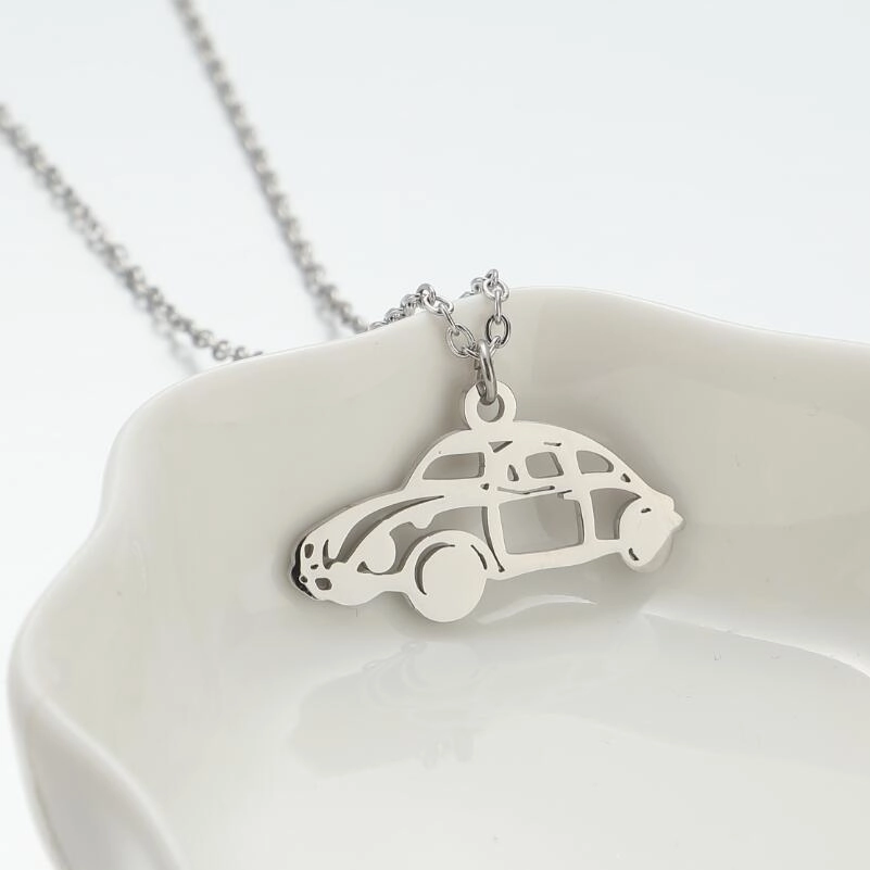 Wholesale Stainless Steel I LOVE YOU Key Clavicle Chain Necklace