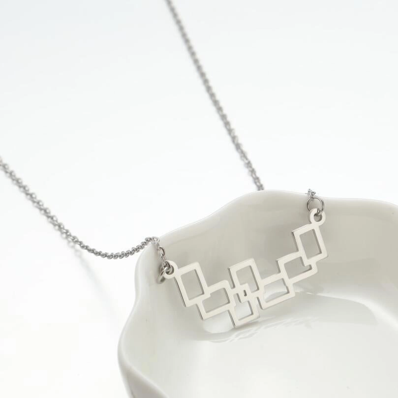 Wholesale Stainless Steel I LOVE YOU Key Clavicle Chain Necklace