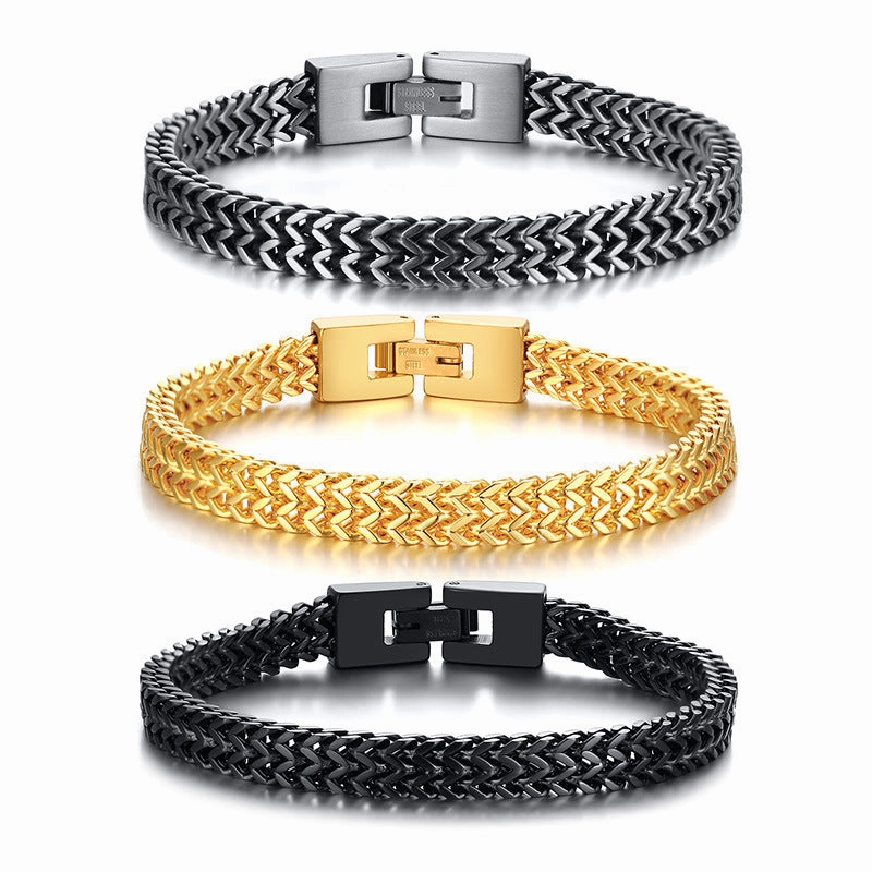 Wholesale Stainless Steel Keel Chain Men's Bracelet