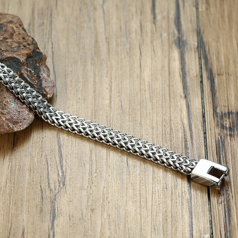 Wholesale Stainless Steel Keel Chain Men's Bracelet