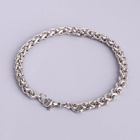 Wholesale Stainless Steel Keel Fashionable and Personalized Hip-hop Titanium Steel Bracelet