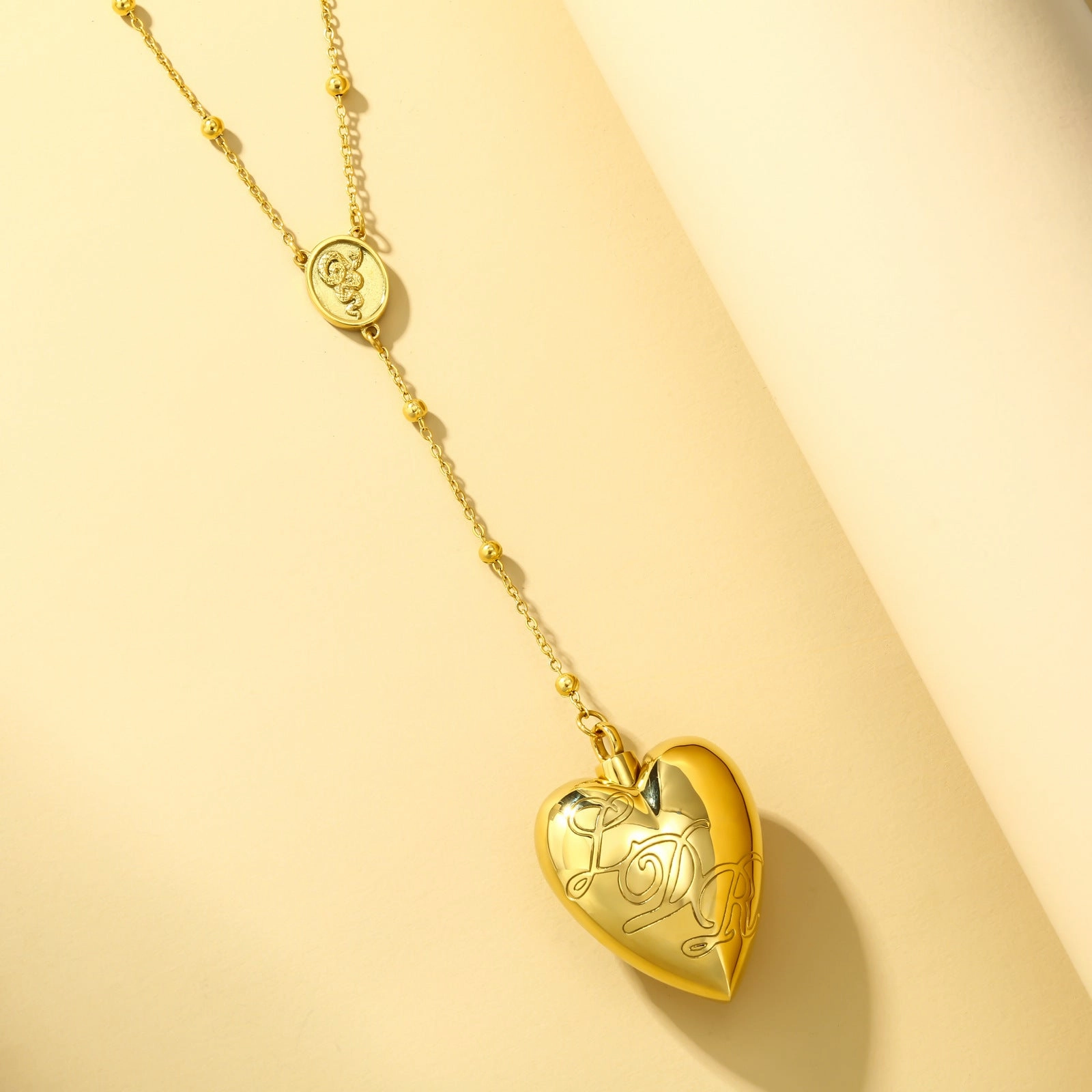 Wholesale Stainless Steel Love Urn Necklace Can Be Opened