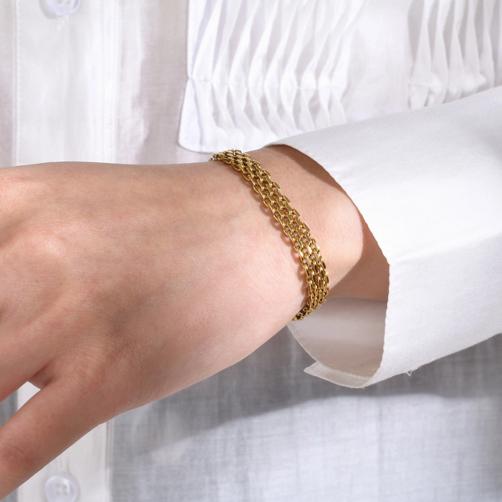 Wholesale Stainless Steel Mesh Strap Bracelets