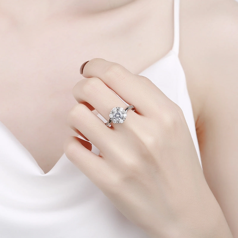 Wholesale Stainless Steel Moissanite Rings