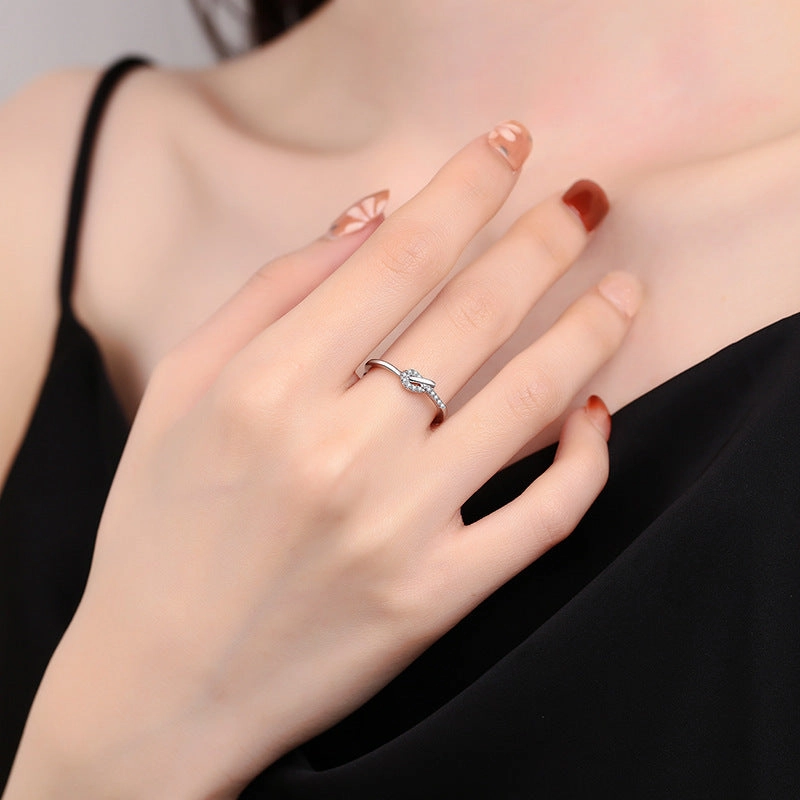 Wholesale Stainless Steel Moissanite Rings