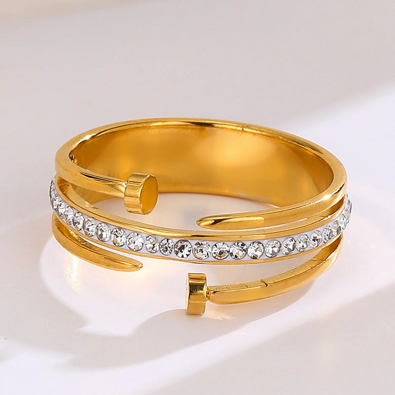 Wholesale Stainless Steel Nail Rings