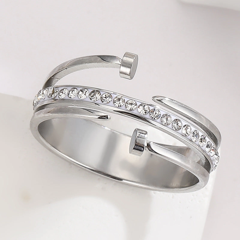 Wholesale Stainless Steel Nail Rings