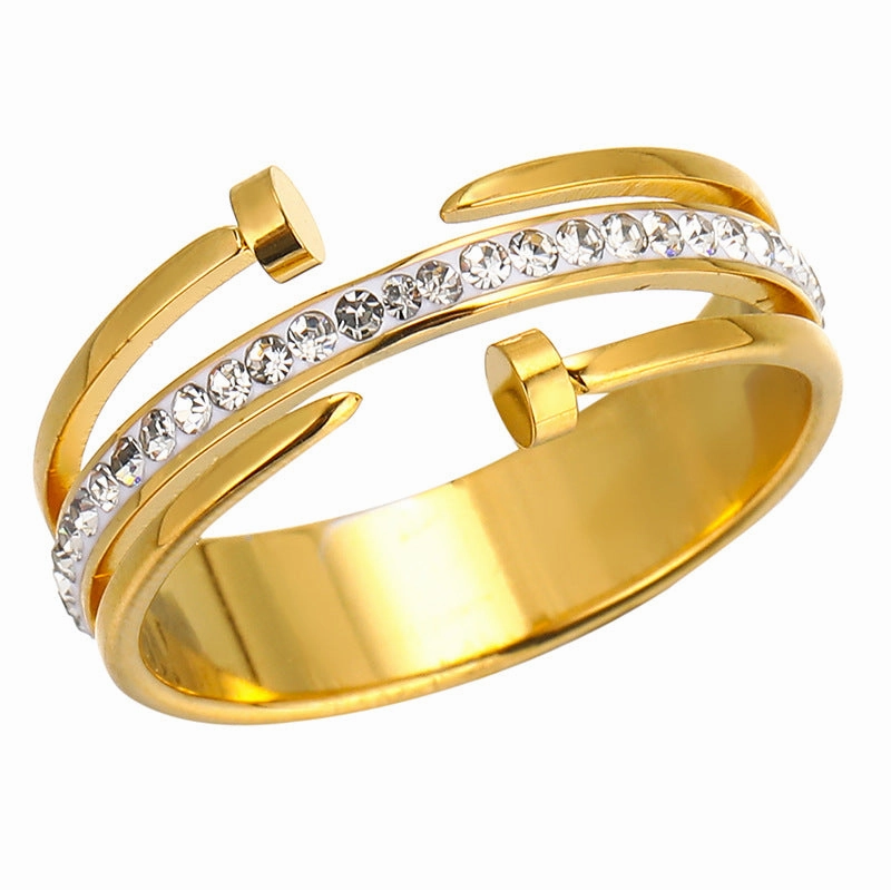 Wholesale Stainless Steel Nail Rings