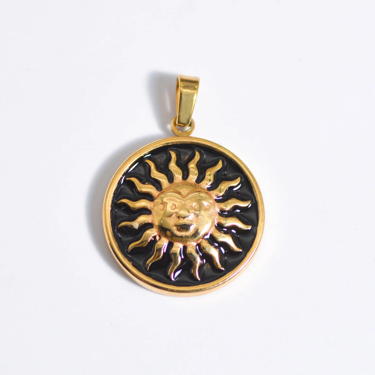Wholesale Stainless Steel Natural Stone Oil Drop Necklace Jewelry