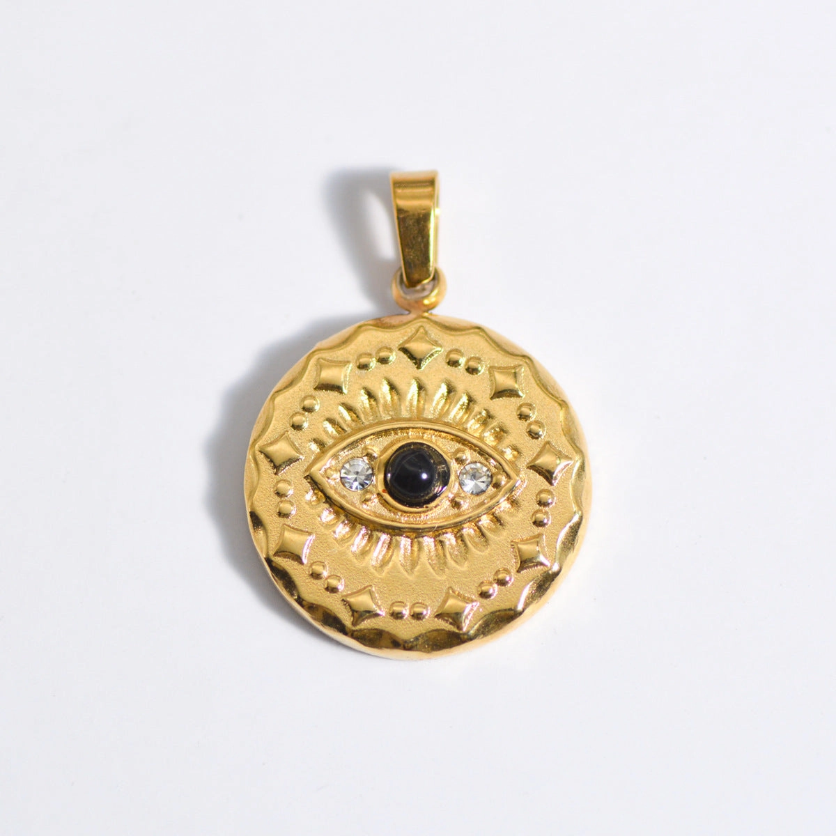 Wholesale Stainless Steel Natural Stone Oil Drop Necklace Jewelry