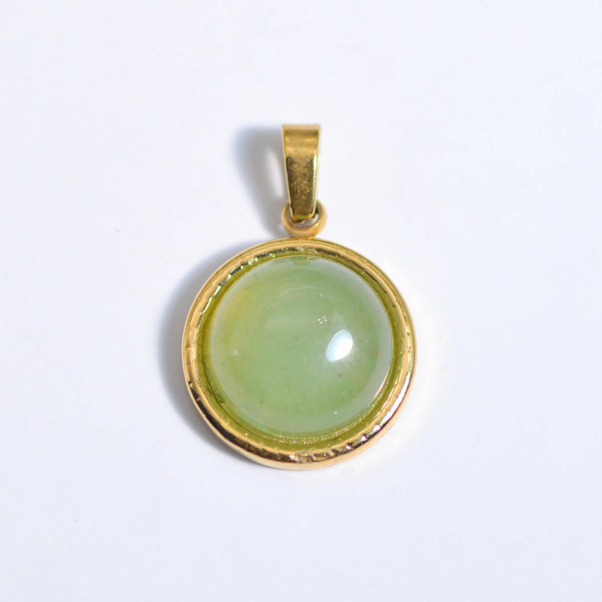 Wholesale Stainless Steel Natural Stone Oil Drop Necklace Jewelry