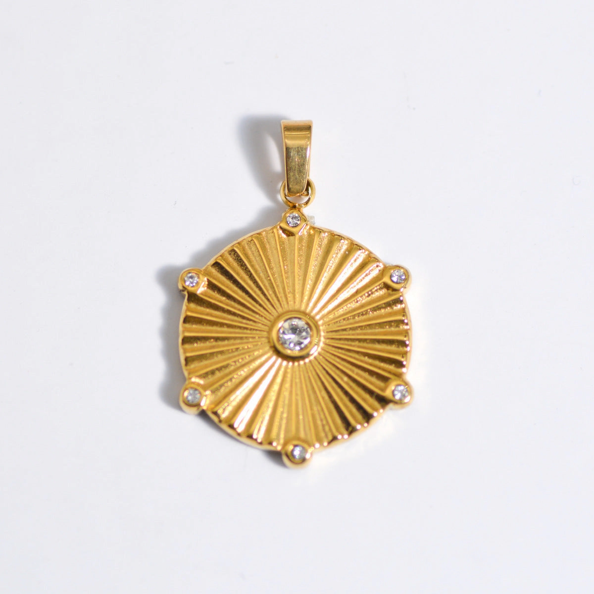 Wholesale Stainless Steel Natural Stone Oil Drop Necklace Jewelry