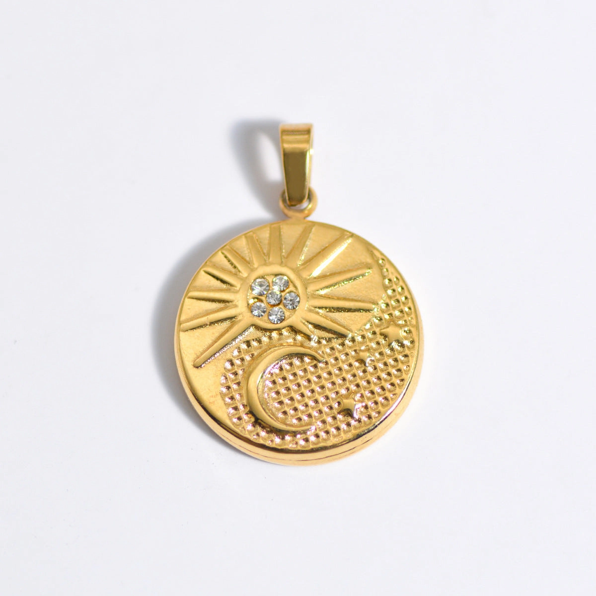 Wholesale Stainless Steel Natural Stone Oil Drop Necklace Jewelry