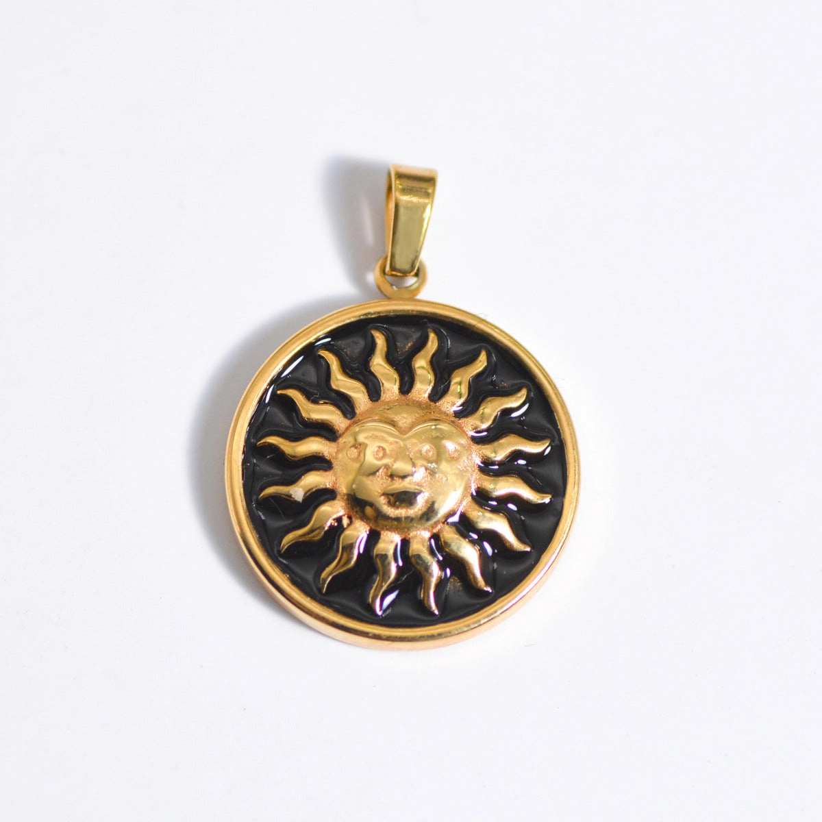 Wholesale Stainless Steel Natural Stone Oil Drop Necklace Jewelry