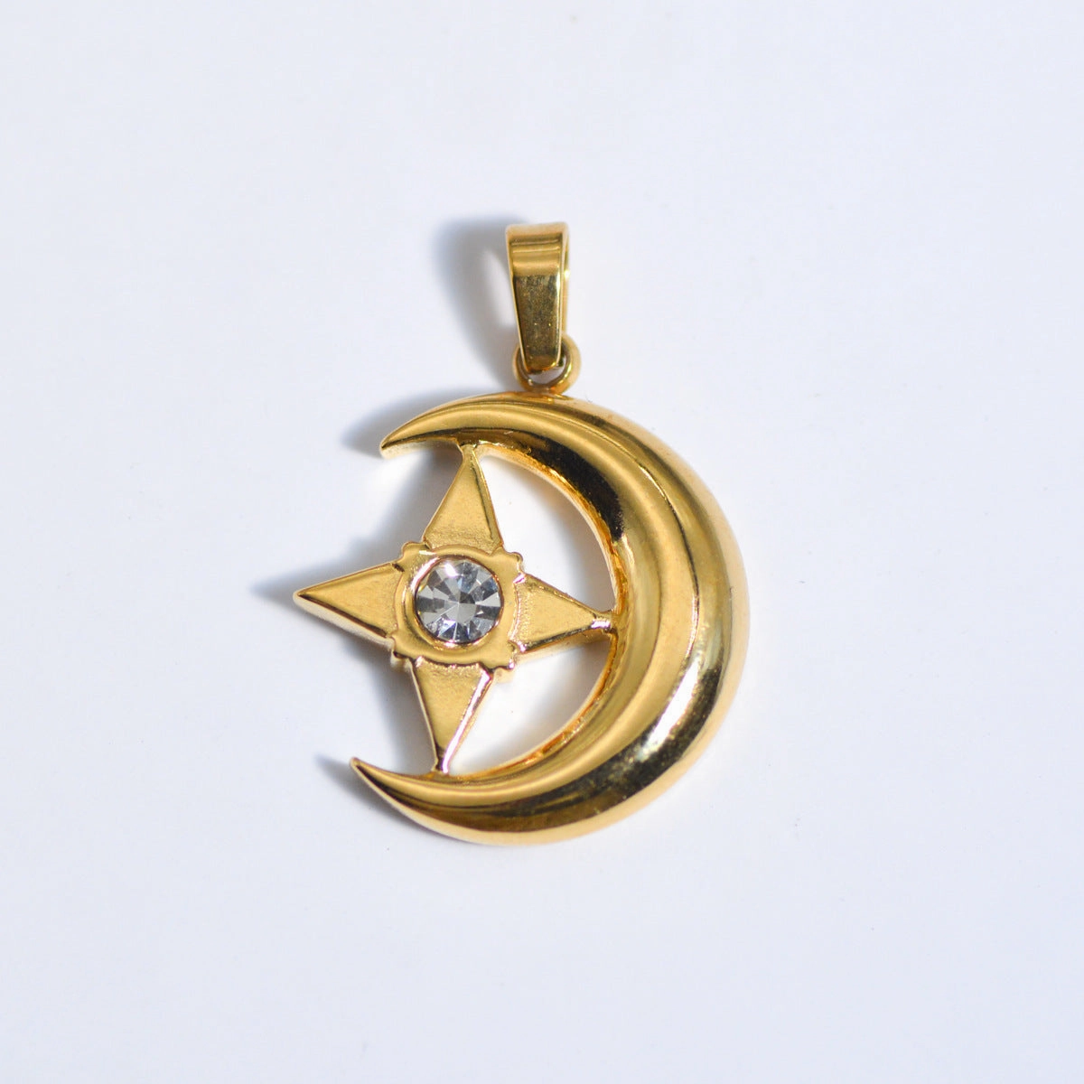 Wholesale Stainless Steel Natural Stone Oil Drop Necklace Jewelry