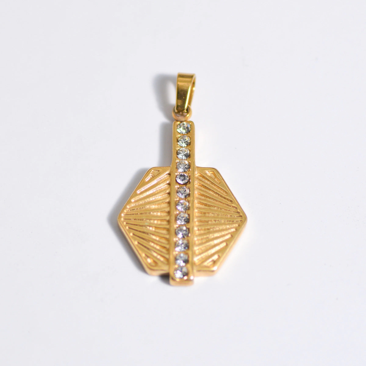 Wholesale Stainless Steel Natural Stone Oil Drop Necklace Jewelry