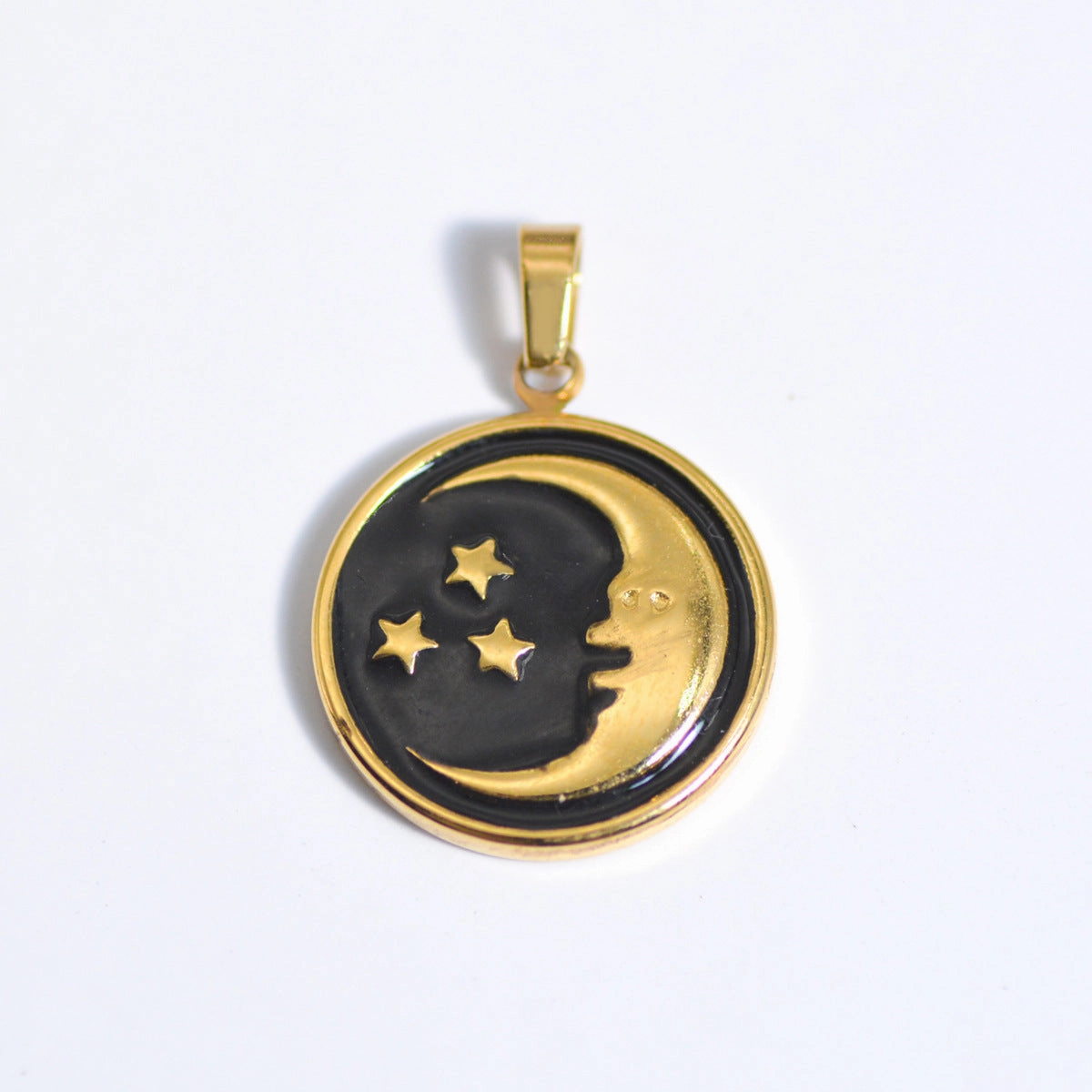 Wholesale Stainless Steel Natural Stone Oil Drop Necklace Jewelry