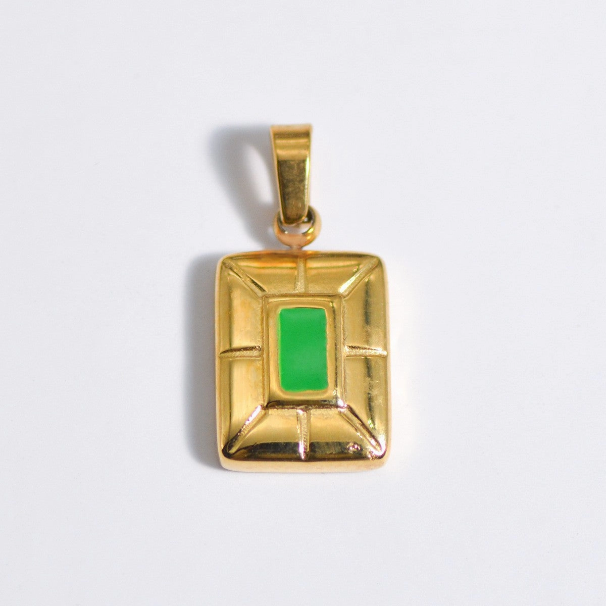 Wholesale Stainless Steel Natural Stone Oil Drop Necklace Jewelry