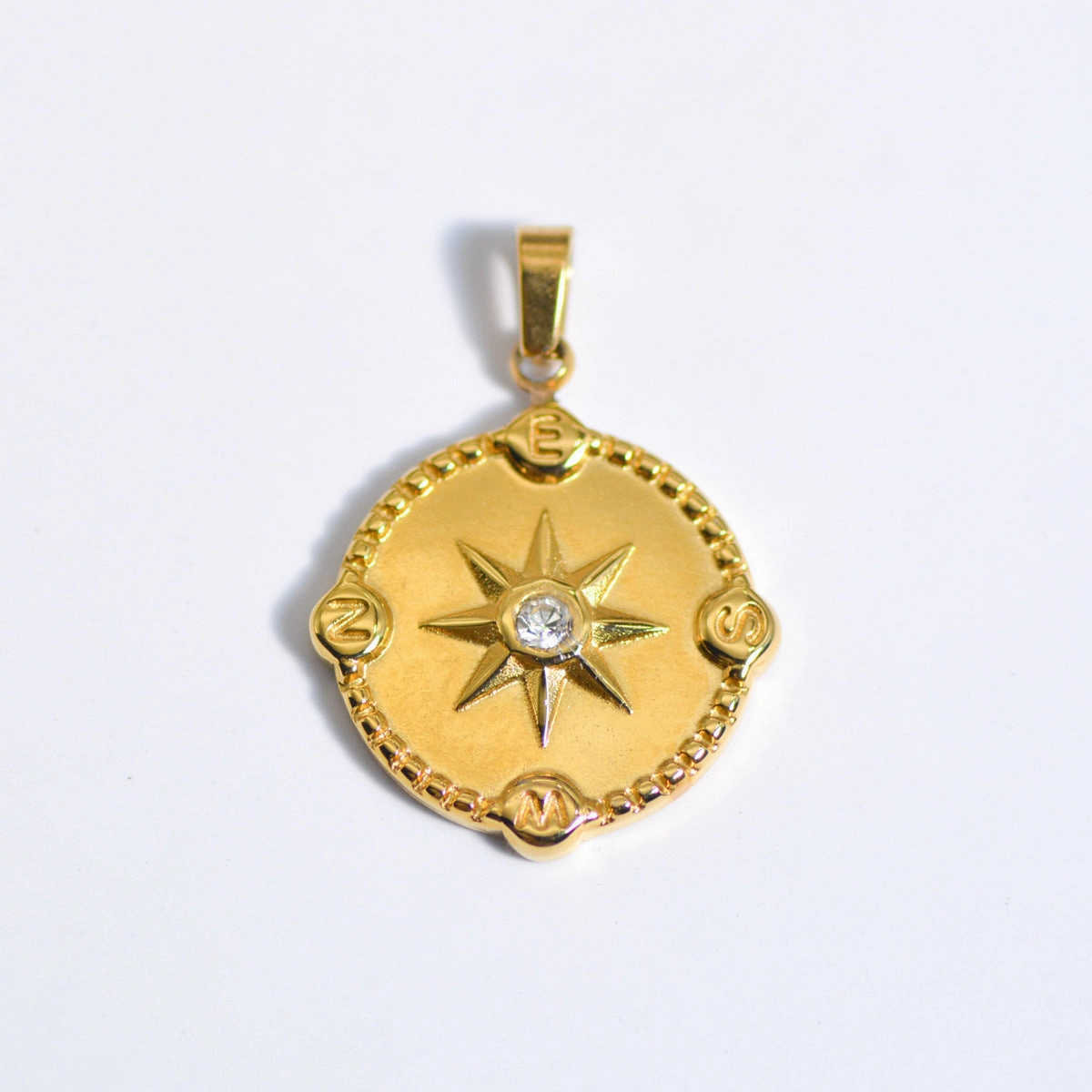 Wholesale Stainless Steel Natural Stone Oil Drop Necklace Jewelry