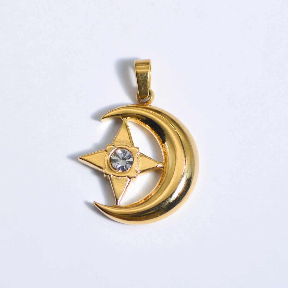 Wholesale Stainless Steel Natural Stone Oil Drop Necklace Jewelry