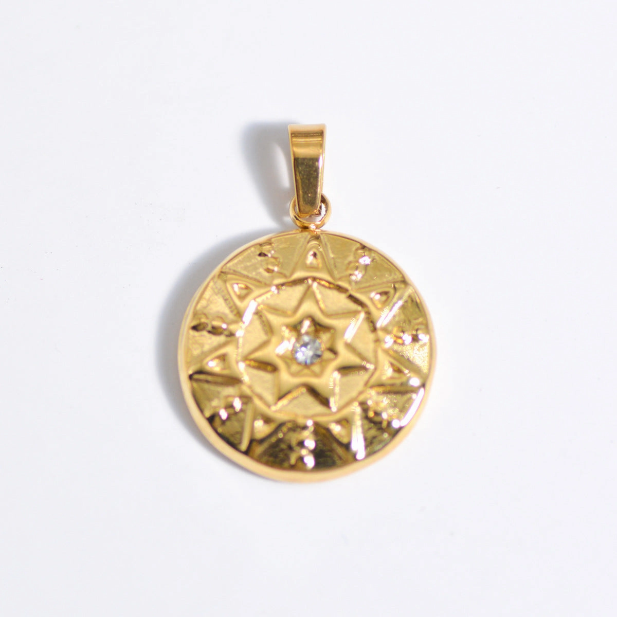 Wholesale Stainless Steel Natural Stone Oil Drop Necklace Jewelry