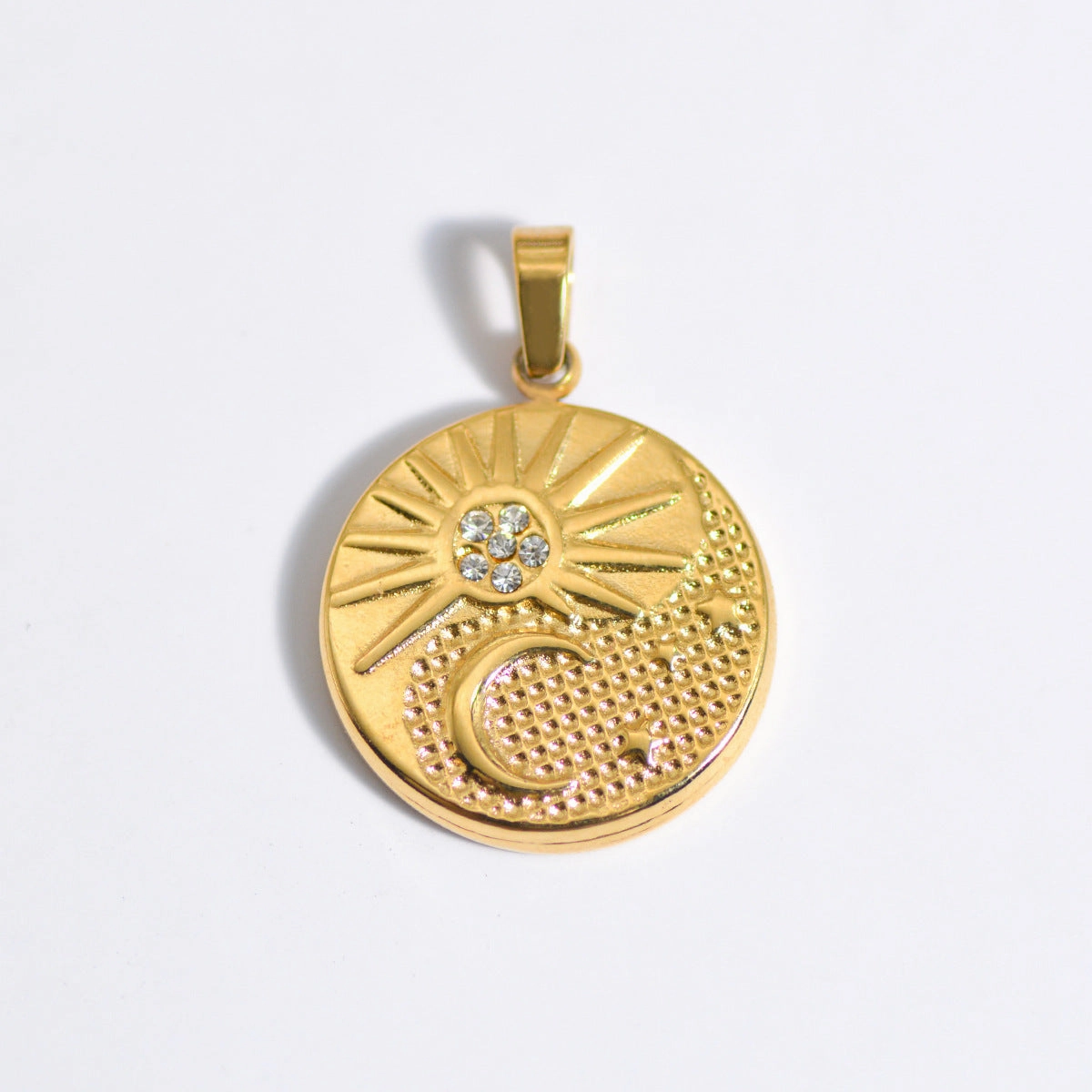 Wholesale Stainless Steel Natural Stone Oil Drop Necklace Jewelry