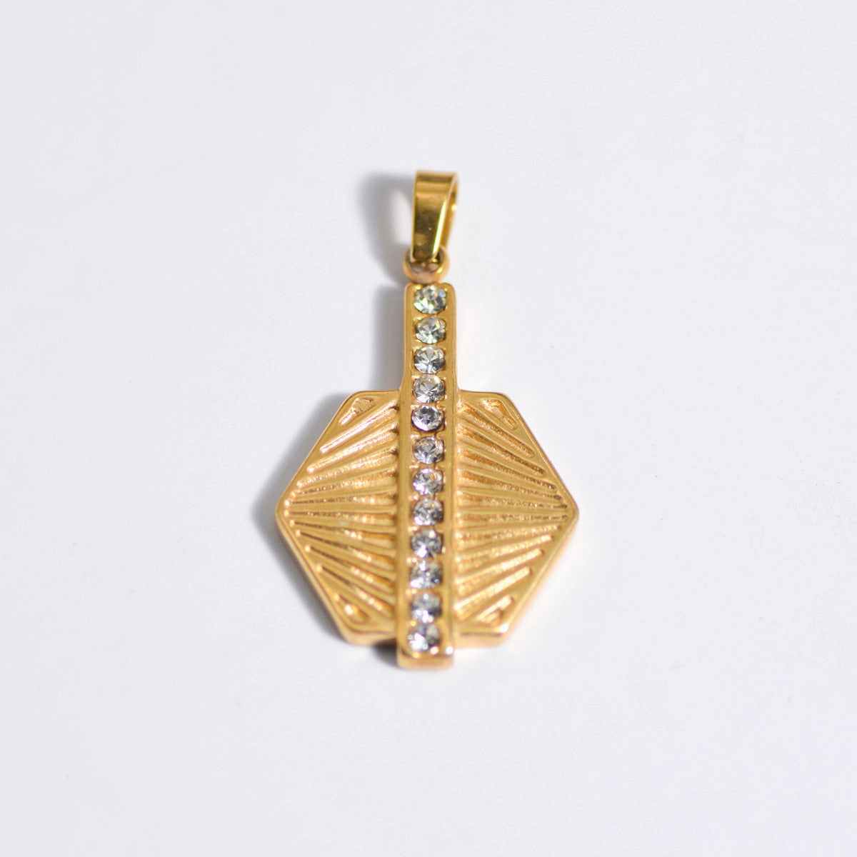 Wholesale Stainless Steel Natural Stone Oil Drop Necklace Jewelry