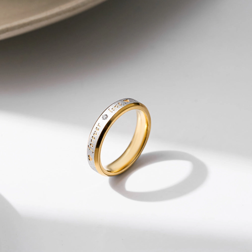 Wholesale Stainless Steel Niche Hip Hop Titanium Steel Ring