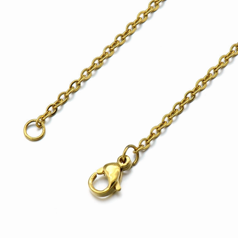 Wholesale Stainless Steel O-chain Necklace