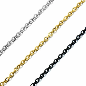 Wholesale Stainless Steel O-chain Necklace