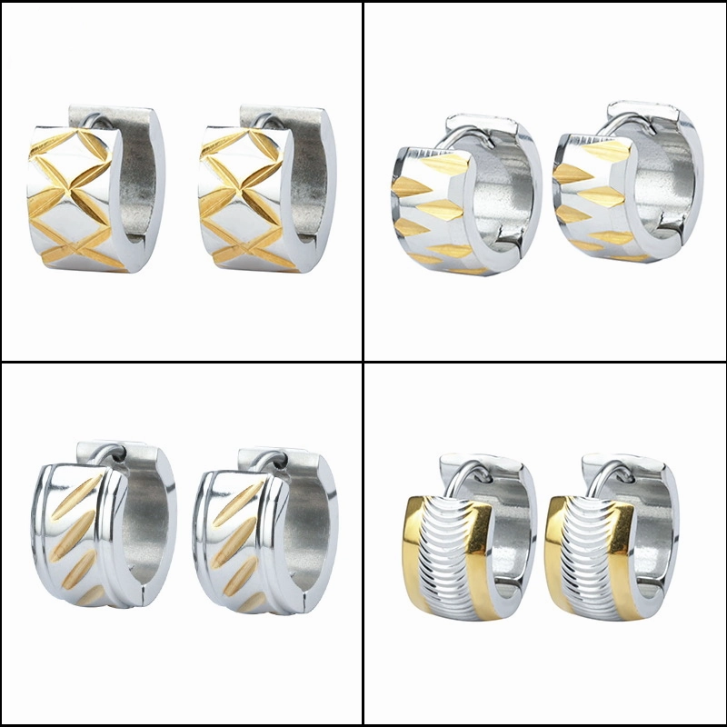 Wholesale Stainless Steel Pattern Earrings