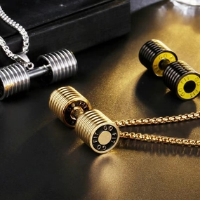 Wholesale Stainless Steel Pendant Barbell