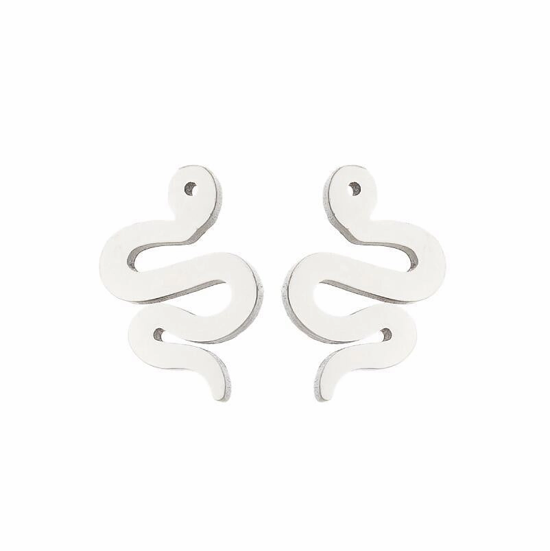 Wholesale Stainless Steel Serpentine Ear Studs