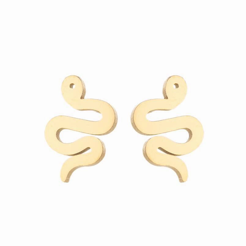 Wholesale Stainless Steel Serpentine Ear Studs