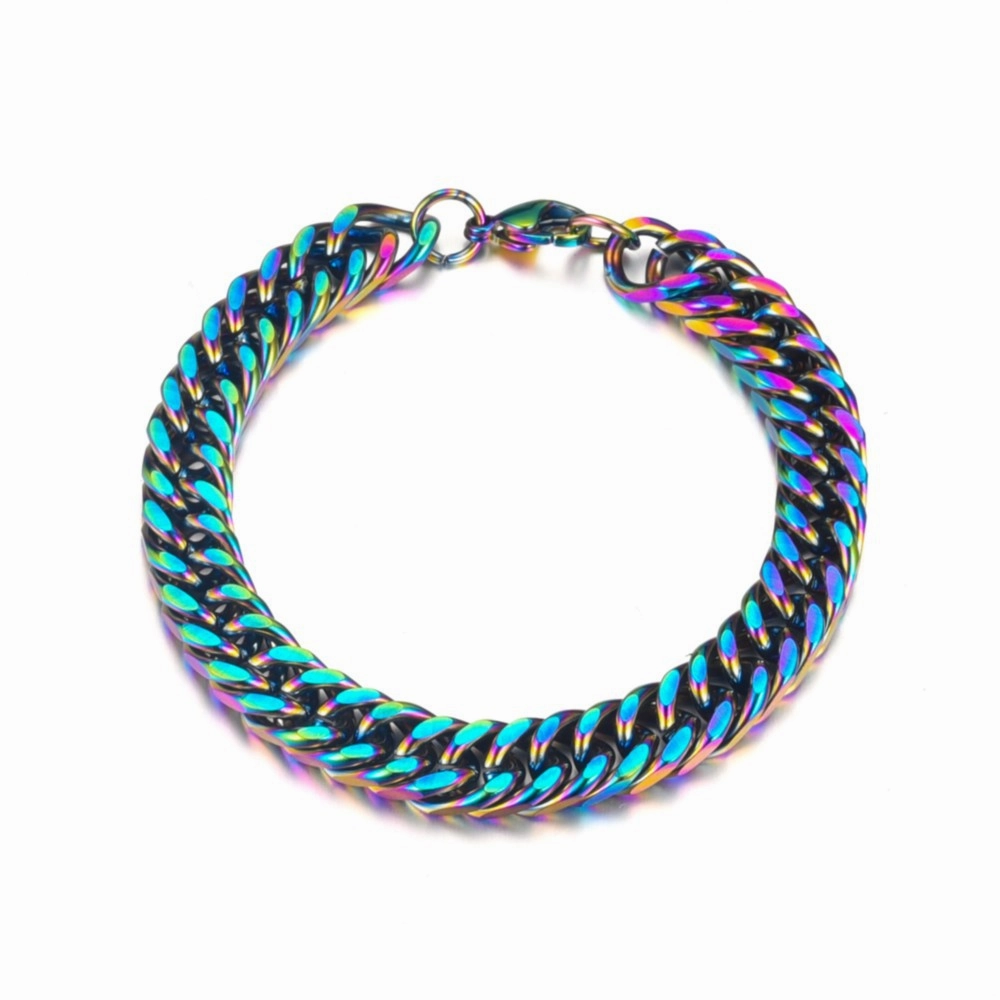 Wholesale Stainless Steel Simple Lobster Clasp Bracelet