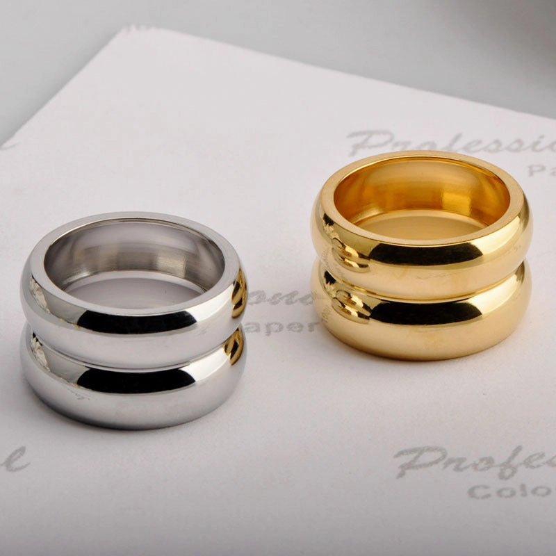 Wholesale Stainless Steel Simple Ring