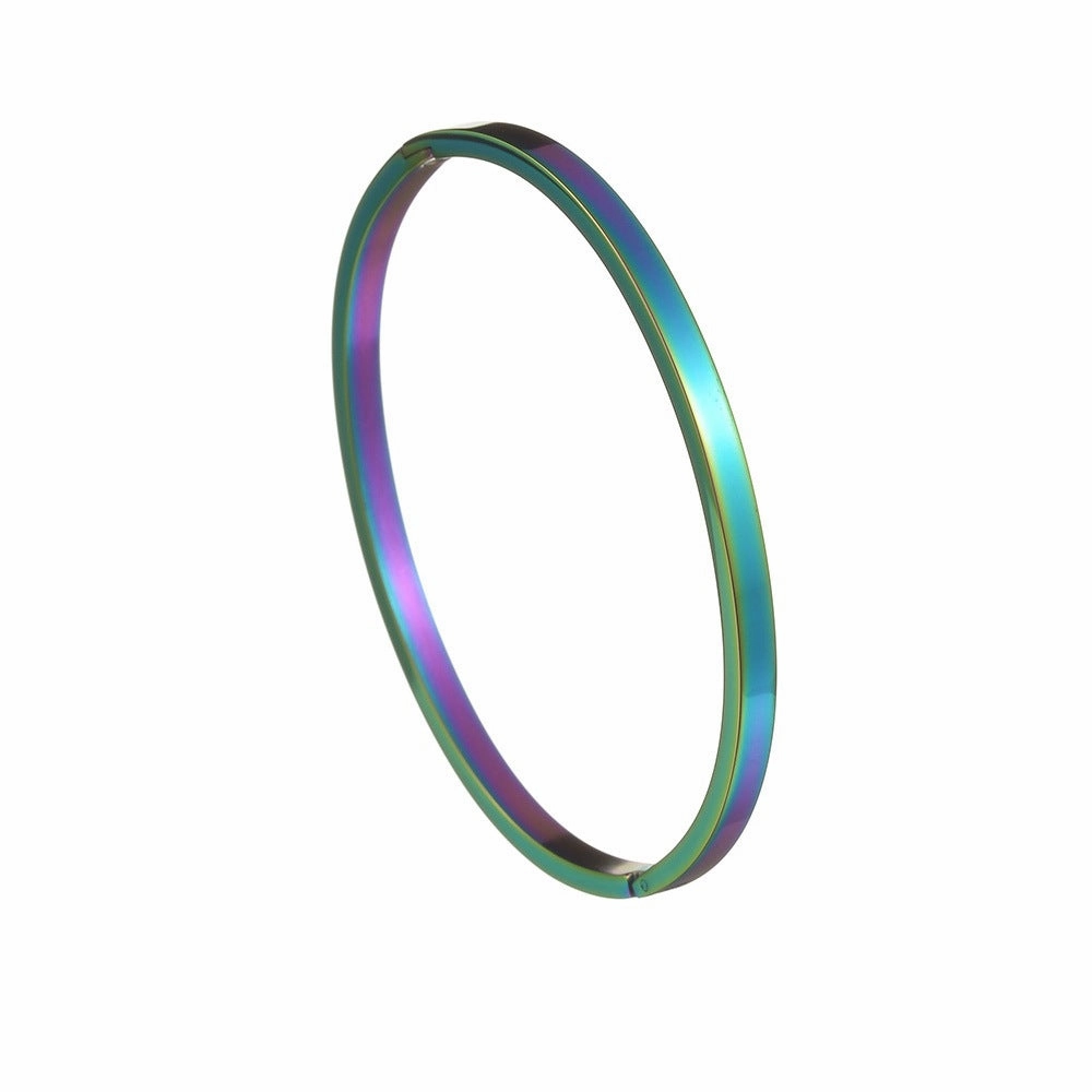 Wholesale Stainless Steel Smooth Buckle Bracelet