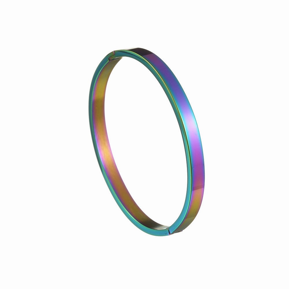 Wholesale Stainless Steel Smooth Buckle Bracelet