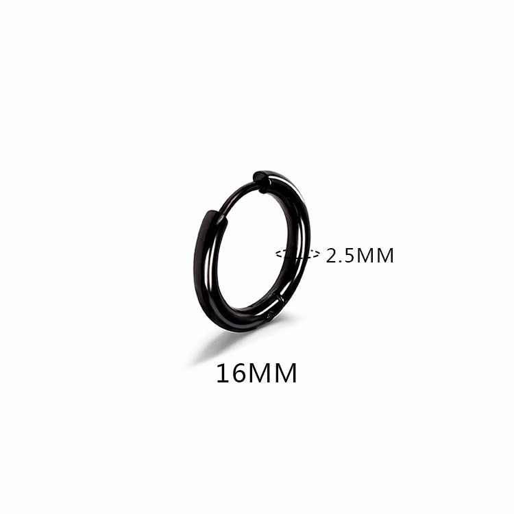 Wholesale Stainless Steel Solid Simple Earrings