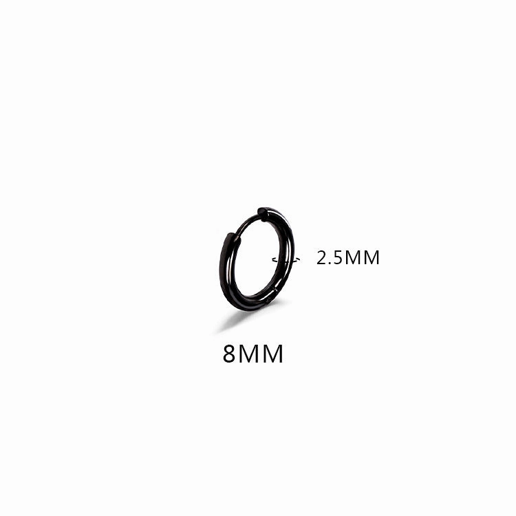 Wholesale Stainless Steel Solid Simple Earrings