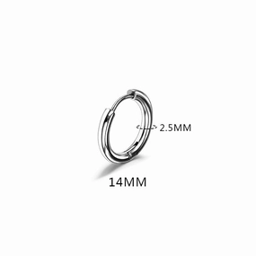 Wholesale Stainless Steel Solid Simple Earrings