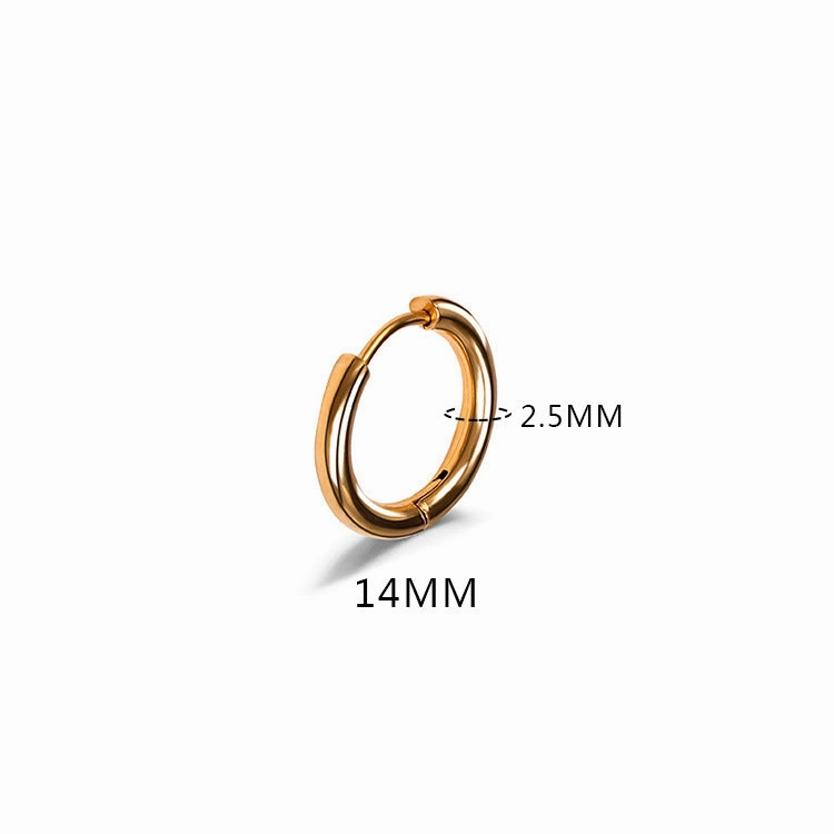 Wholesale Stainless Steel Solid Simple Earrings