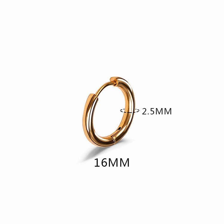 Wholesale Stainless Steel Solid Simple Earrings
