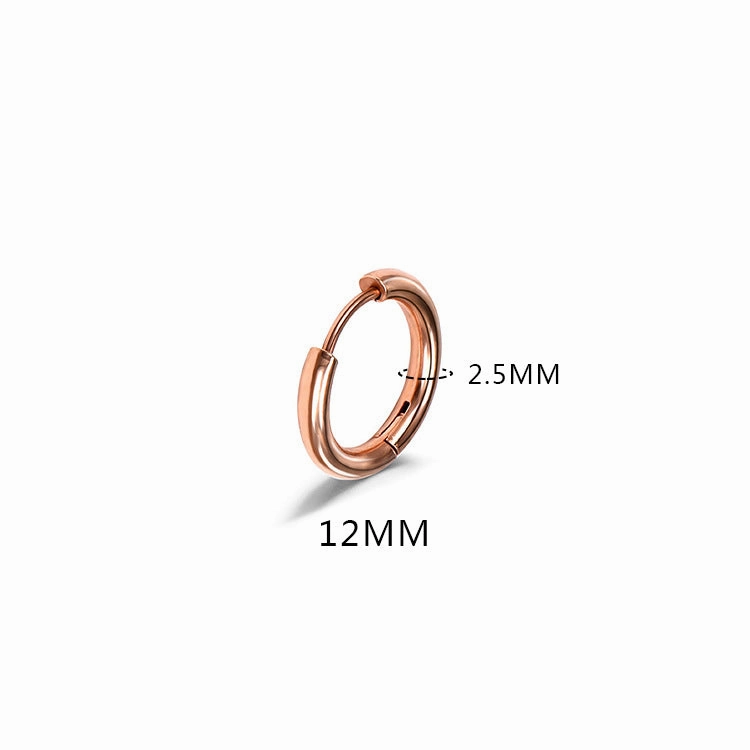 Wholesale Stainless Steel Solid Simple Earrings