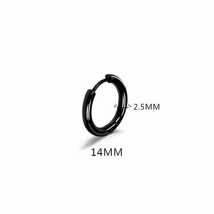 Wholesale Stainless Steel Solid Simple Earrings