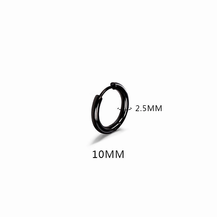 Wholesale Stainless Steel Solid Simple Earrings