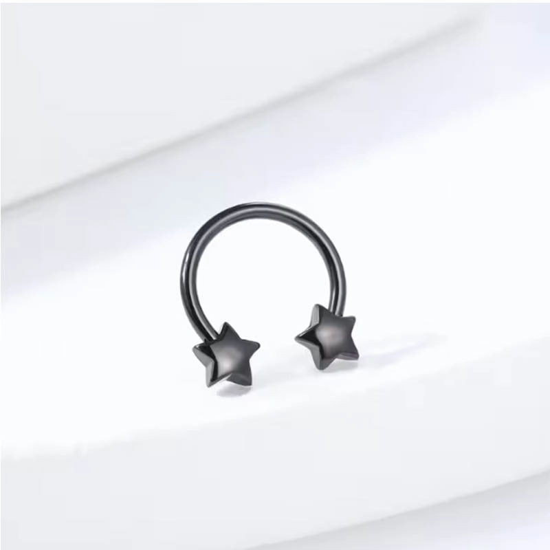 Wholesale Stainless Steel Star Cool Earrings