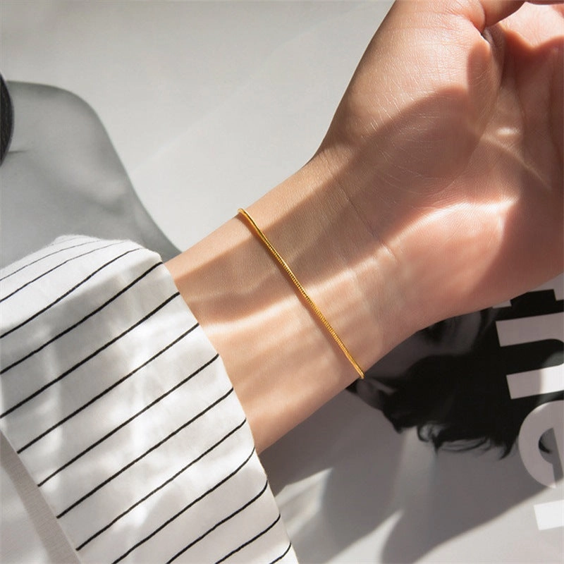 Wholesale Stainless Steel Titanium Steel Simple Bracelet