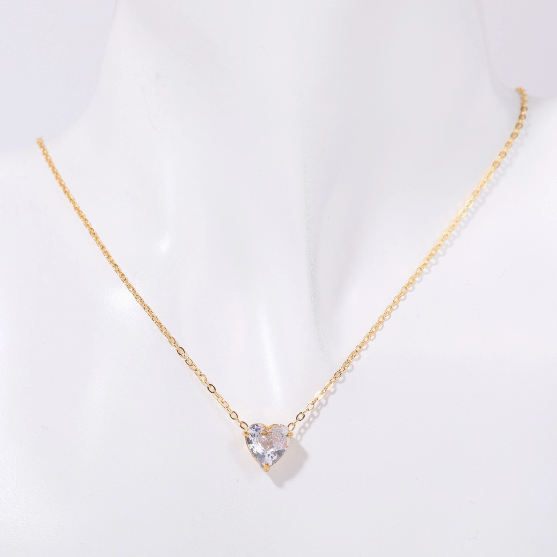 Wholesale Stainless Steel Twelve Birthday Stone Necklaces